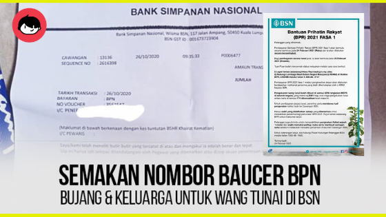 Untuk Penerima Tunai, Ini Cara Semakan No Baucer BPR Fasa 1 Agar Tidak Salah