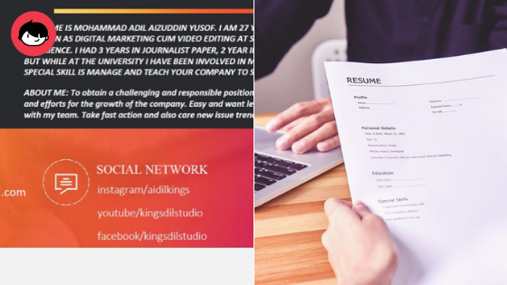 Nak Kerja? Menjelang 2021, Butiran Digital Ini Yang 'Wajib' Letak Dalam Resume