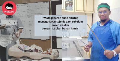 Ngeri Dan Menyakitkan! Lelaki Ini Dedah Proses Pengawetan Jenazah Yang Dibawa Pulang Ke Negara Asal