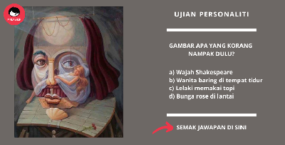 [Uji Personaliti] - 4 Imej Ini Akan 'Bongkar' Personaliti Negatif Dalam Diri Korang