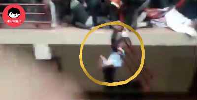 [VIDEO] Ngeri! Pagar Koridor Rapuh, Pelajar Beramai-Ramai Jatuh Dari Tingkat 4 Maut