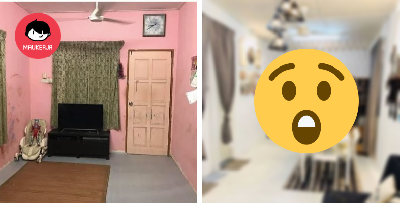 Kos Hanya RM2K, Lihat Wanita Ini ‘Upgrade’ Rumah Seperti Sentuhan ‘Designer’