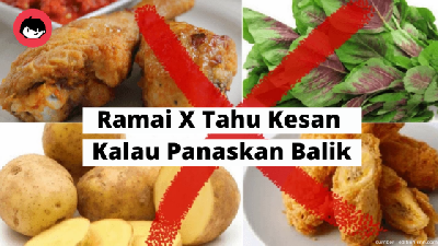 Kalau Panaskan Balik 7 Makanan Ini, Sebenarnya Tak Elok Untuk Kesihatan