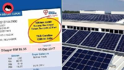 Mengeluh Bil Elektrik Melambung, Tapi Betulkah Pasang Panel Solar Boleh Berjimat