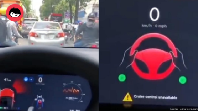 Auto-Pilot Tesla ‘Give Up’ Dan Minta Pemandu Kawal Semula Kereta