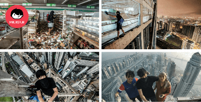 Berani Redah Lokasi Terlarang Dunia, 7 Lagi Aktiviti Gila Oleh Lelaki Malaysia Yang 'Berjiwa Kental'