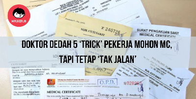 Doktor Ini Dedah 5 ‘Trick’ Pekerja Selalu Buat Untuk Dapatkan MC, Tapi Tetap ‘Tak Jalan’
