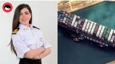Insiden Kapal Tersadai Lonjak Nama Kapten Marwa, Wanita Kebangaan Mesir