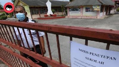 Cadang Tutup Sementara Sekolah Belajar Online Bimbang Covid-19