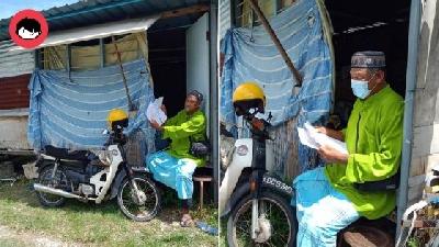 Rumah Dirobohkan Warga Emas Kesusahan Terpaksa Tinggal Dalam Pondok Usang