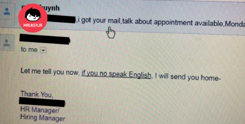 HR Manager Biadap, Hina Jobseeker Sebab Tak Pandai English