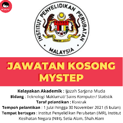 Jawatan Kerajaan Jawatan Kosong Terkini 2021 MySTEP Personel Short-Term Employment Program