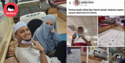 ‘Saya Tidak Kenal Neelofa” Penjual Karpet Nafi Kenali Pasangan Kontroversi Itu Sebagai Selebriti