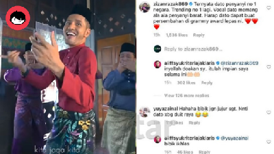 Terkini! Zizan Razak Puji Vokal Aliff Syukri Setaraf Penyanyi Barat & Harap Buat Persembahan Di Grammy Award