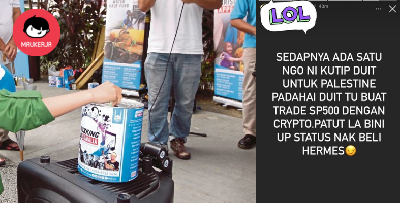 Kaut Minima RM30K Dari Jumlah Derma, Pendedahan Cara NGO Kutip Derma Dan Infaq Buat Duit