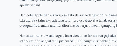 Graduan ‘Master’ Tetapi Menjadi ‘Rider’