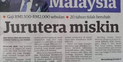 Logik Ke Gaji RM2,000 Ke RM2,300 Dengan Pengalaman Kerja 3 Tahun?