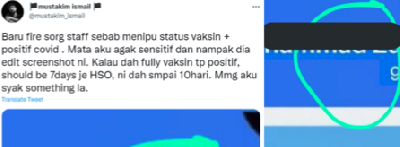 KERANA MENIPU STATUS COVID-19, MAJIKAN PECAT STAFF