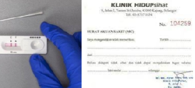 MAJIKAN MINTA MC SEBAB POSITIF COVID-19, KALAU TAK KENA UNPAID LEAVE