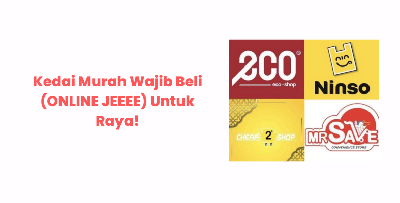 Kedai Barangan Murah Macam Eco Shop Yang Wajib Korang Tengok!
