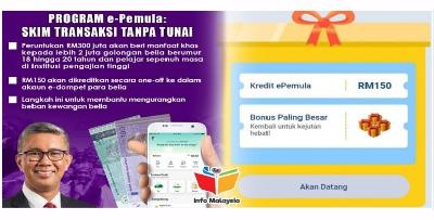 Belia Umur 18-20 Tahun Jangan Lupa Mohon ePemula, Dapat RM150!