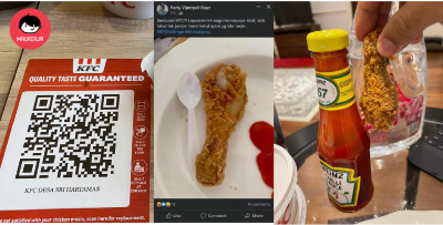 Tak Perlu Marah Kalau Tak Puas Hati Dengan Ayam KFC, Kini Boleh Terus Tukar Dengan Cara Ini