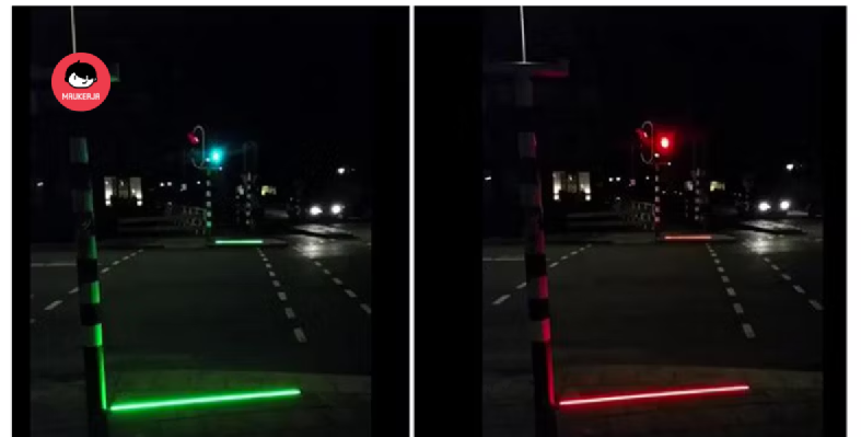 Gila Main Telefon Sampai Bahayakan Orang, Negara Ni Pasang Traffic Light Dekat Atas Lantai