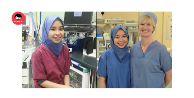 DIhalau Dari Bilik Bedah Di UK, Doktor Dari Malaysia Ni Cipta Tudung …