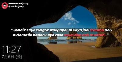Percaya Tak!! 7500 pekerja MURUNG Setiap Kali Tengok Gambar Wallpaper Ini!