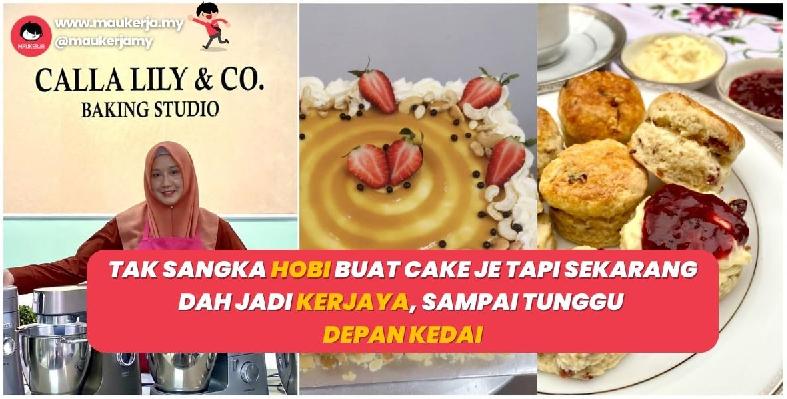 Tak Sangka Hobi Buat Cake Je Tapi Sekarang Dah Jadi Kerjaya, Sampai Tunggu Depan KEDAI