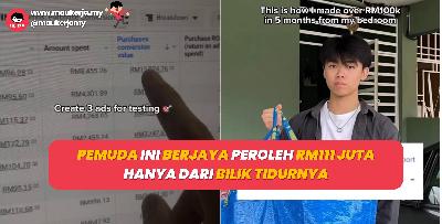 Pemuda Ini Berjaya Peroleh RM111 Juta Hanya Dari Bilik Tidurnya
