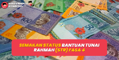 Semakan Status Bantuan Tunai Rahmah (STR) Fasa 4