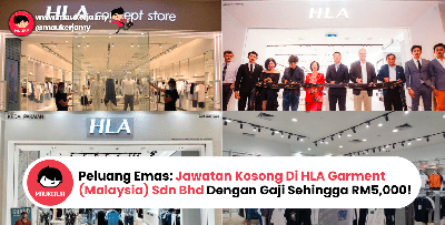 Peluang Emas: Jawatan Kosong di HLA Garment (Malaysia) Sdn Bhd Dengan Gaji Sehingga RM5,000!