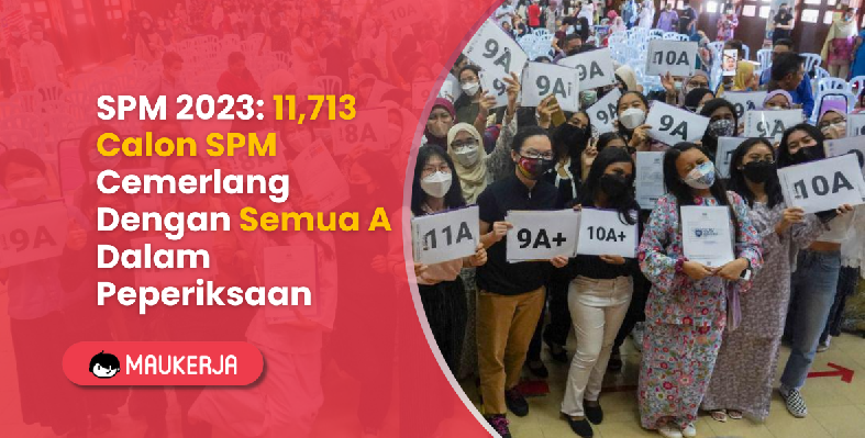 SPM 2023: 11,713 Calon SPM Cemerlang Dengan Semua A Dalam Peperiksaan