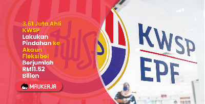 3.61 Juta Ahli KWSP Lakukan Pindahan ke Akaun Fleksibel Berjumlah RM11.52 Bilion
