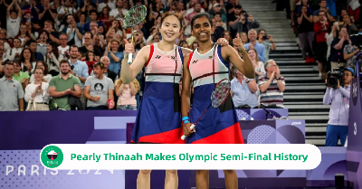 Pearly Thinaah Makes Olympic Semi-Final History