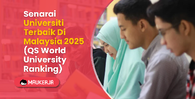 Senarai Universiti Terbaik Di Malaysia 2025 (QS World University Ranking)