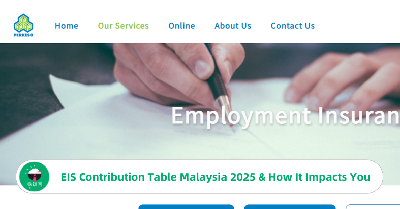 EIS Contribution Table Malaysia 2025 & How It Impacts You