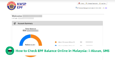 How to Check EPF Balance Online in Malaysia: i-Akaun, SMS