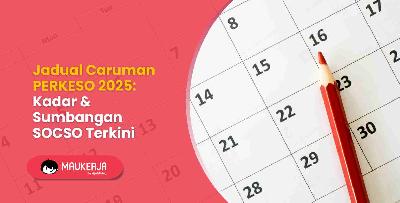 Jadual Caruman PERKESO 2025: Kadar & Sumbangan SOCSO Terkini