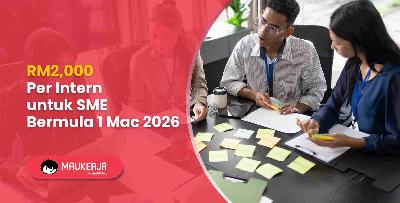 RM2,000 Per Intern untuk SME Bermula 1 Mac 2026