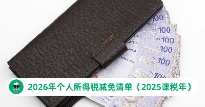 2026年个人所得税减免清单（2025课税年）