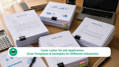 Cover Letter for Job Application (Free Templates & Examples for Different Industries)