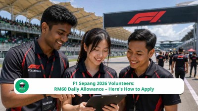 F1 Sepang 2026 Volunteers: RM60 Daily Allowance – Here's How to Apply