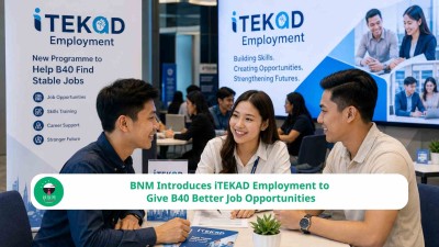 BNM Introduces iTEKAD Employment to Give B40 Better Job Opportunities